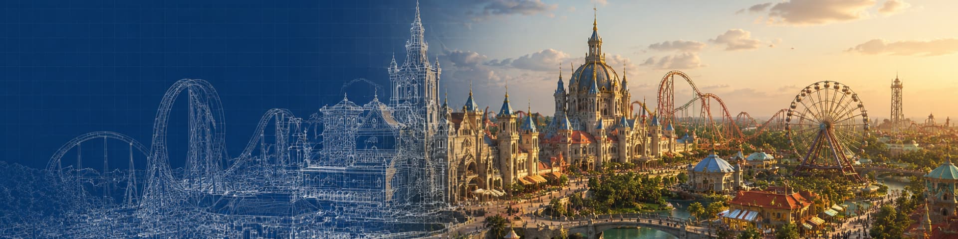 Blueprint to Dreamscape Theme Park