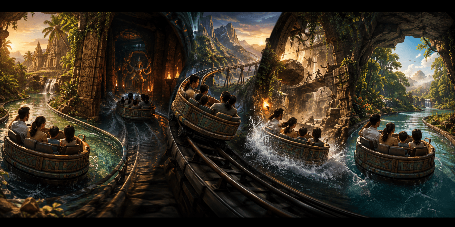 Epic Jungle Adventure Ride Journey