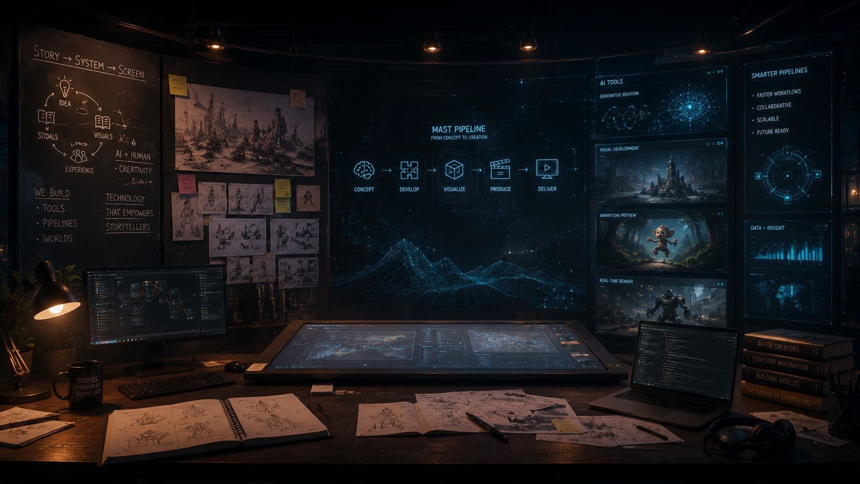 Futuristic AI Creative Studio_small